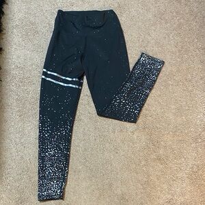 LC20 Black and Silver Leggings